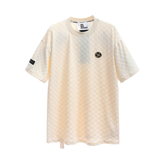 MWM Ανδρική κοντομάνικη μπλούζα Checked T-Shirt